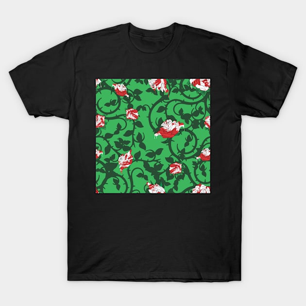 Painted roses (Alice in wonderland) T-Shirt by B0red